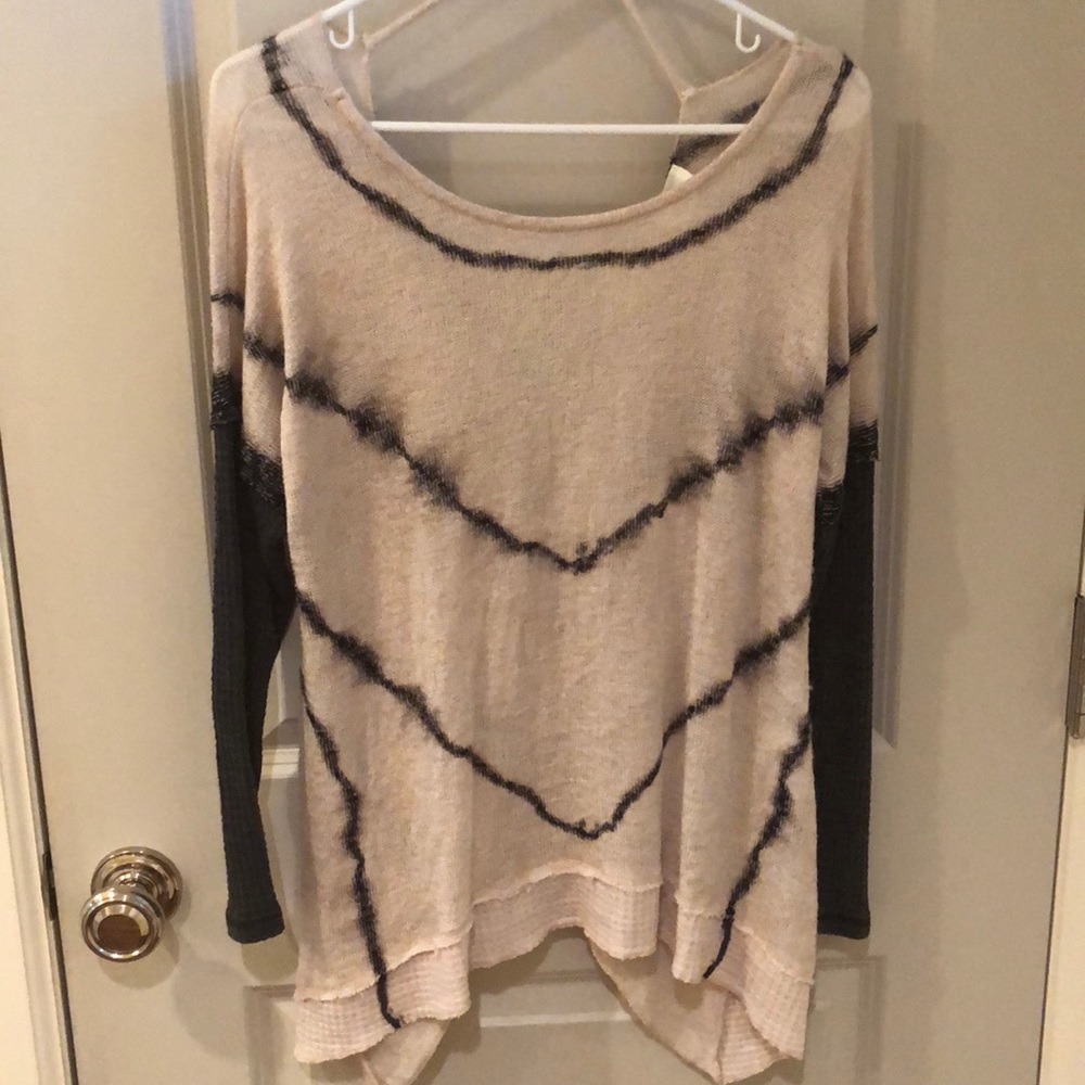 Free People Tie Back Sweater